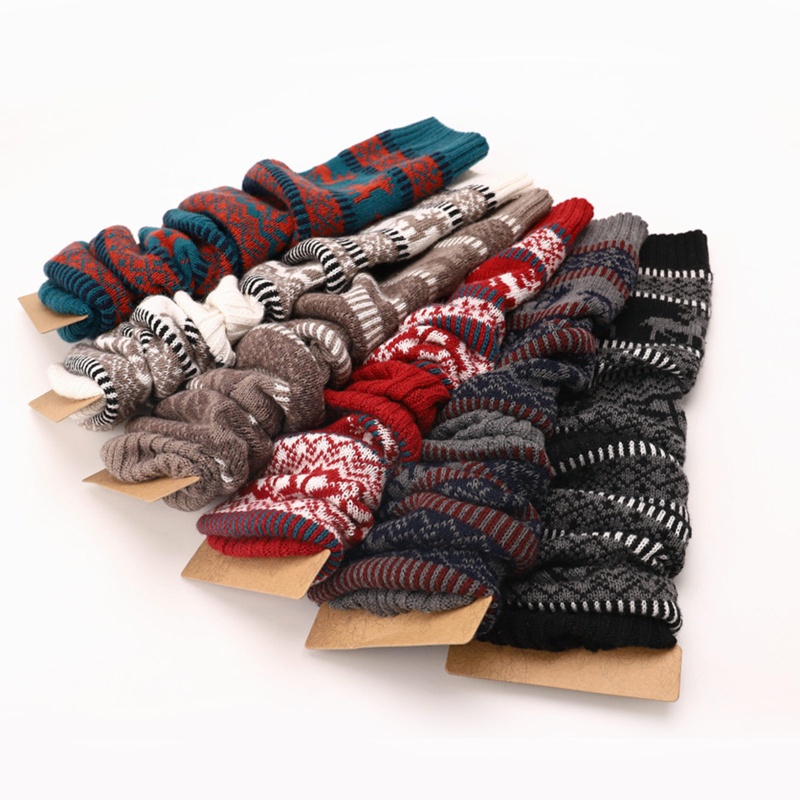 Youyo Vớ Ống Chân Dệt Kim Giữ Ấm Mùa Đông Cho Nữ