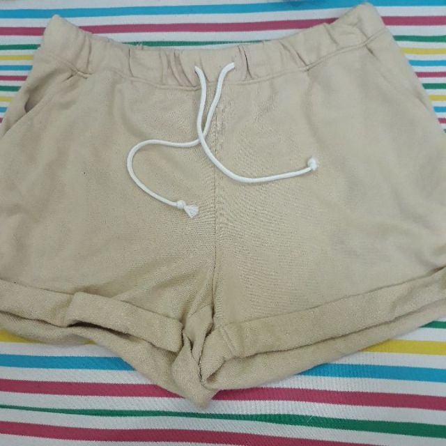 Quần short F21 gập line cột dây có túi