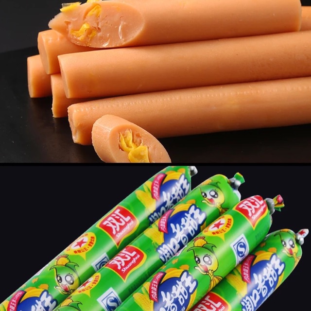 Xúc xích ngô dài ăn liền xanh lá | BigBuy360 - bigbuy360.vn