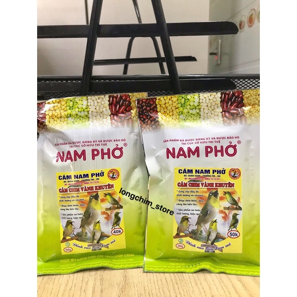 CÁM CHIM VÀNH KHUYÊN SỐ 1,2 NAM PHỞ HÀNG CAO CẤP NSX MỚI 200gr