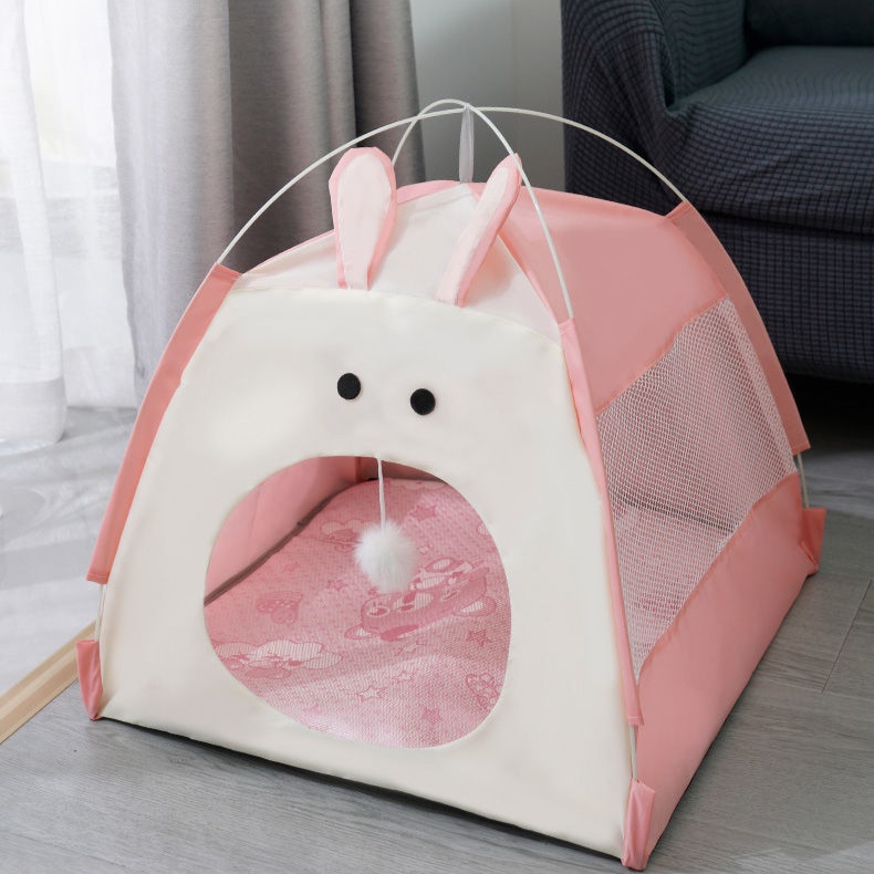 Lều Ngủ Bốn Mùa Thông Dụng Kích Thước Nhỏ Và Vừa Cho Thú Cưng Màu Hè