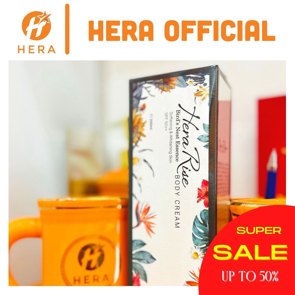 Kem chống nắng Body SPF50++ trắng da nâng tone Herarise Body Cream