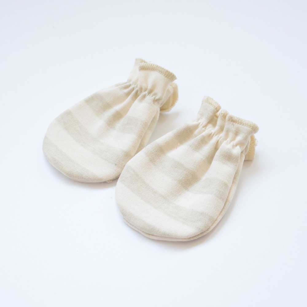 [HÀNG ĐẸP] Bao tay cho bé sơ sinh cotton ORGIANIC cao cấp 100% không chất tẩy nhuộm an toàn cho bé bo chun