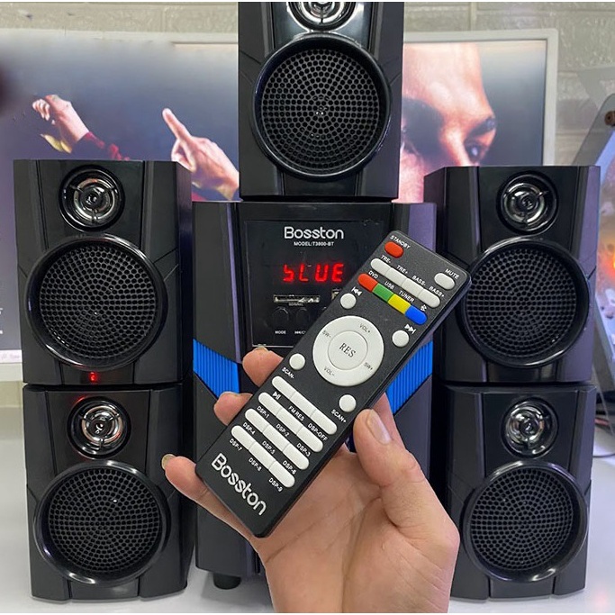 Giá siêu rẻ Loa vi tính Bosston bluetooth 5.1 T3800-BT - HÀNG CHÍNH HÃNG0
