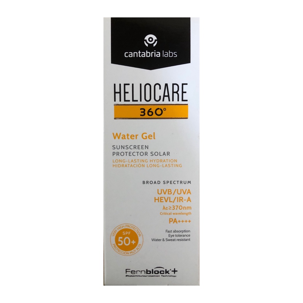 Kem Chống Nắng Heliocare Water gel/Tolerance Fluid