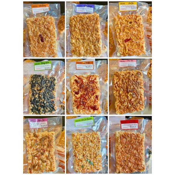 CƠM CHÁY MIX VỊ (ĐỒNG GIÁ 16K) - Gói hút chân không 100G