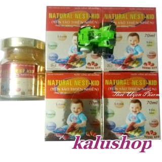 Lốc 4 hũ Yến sào NATURAL NEST-KID - Dược phẩm Khánh Hòa