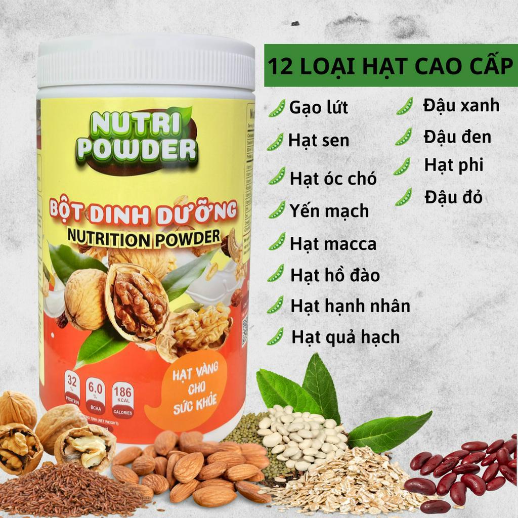 1KG BỘT NGŨ CỐC TĂNG CÂN TỰ NHIÊN CAO CẤP
