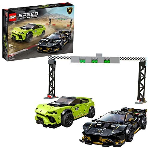 Lego 76899 Speed Champions Lamborghini Urus ST-X and Lamborghini Huracán Super Trofeo EVO