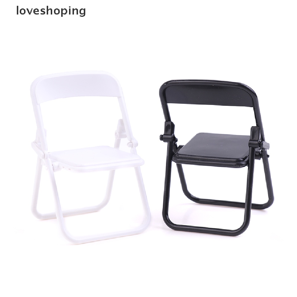 Mô Hình Ghế Xếp Mini Trang Trí Nhà Búp Bê Tỉ Lệ 1: 12