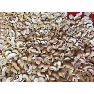 Hạt điều sống vỡ đôi