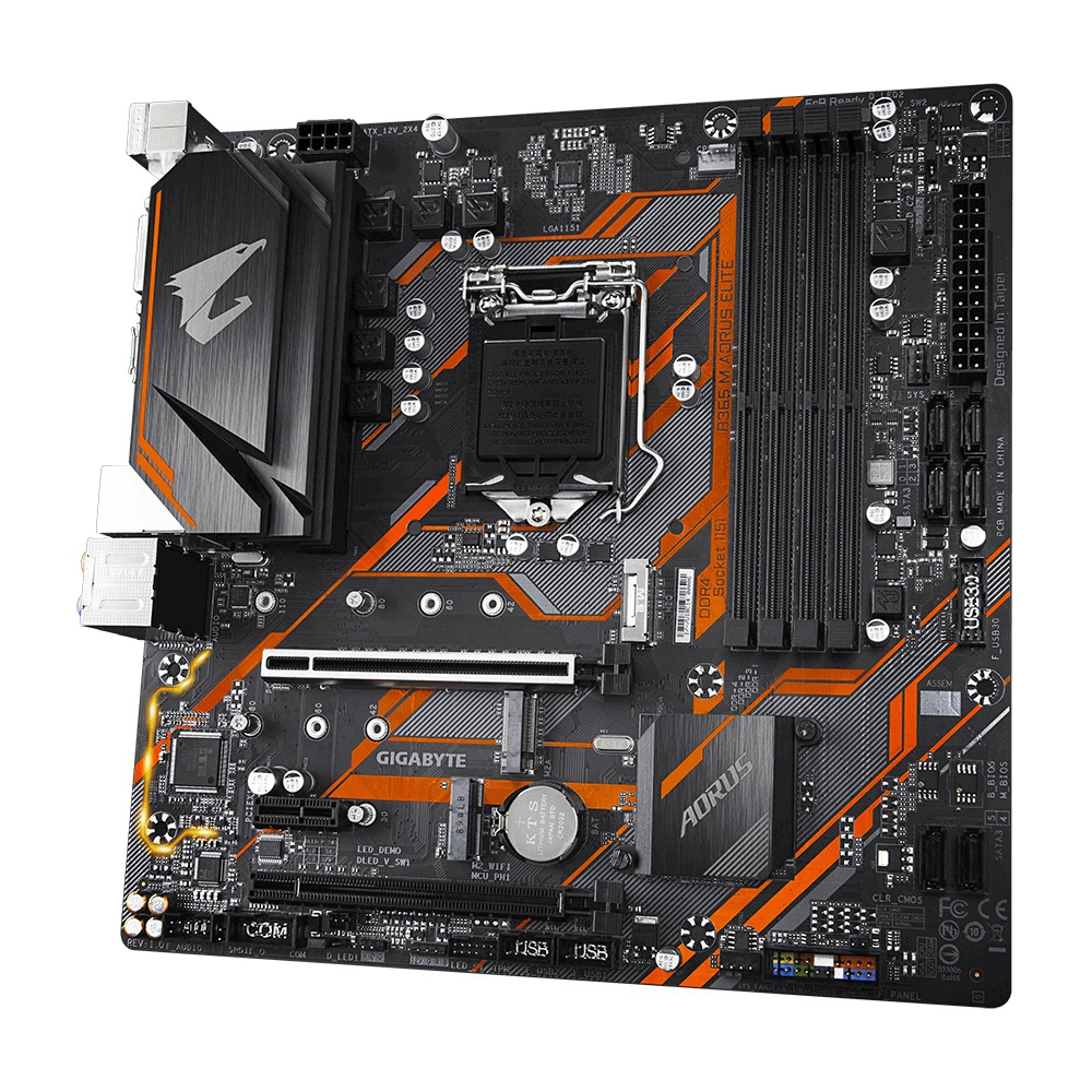 [Mã ELMS05 giảm 5% đơn 300k]Bo mạch chủ Gigabyte B365M Aorus Elite ( LGA 1151v2 ) | WebRaoVat - webraovat.net.vn