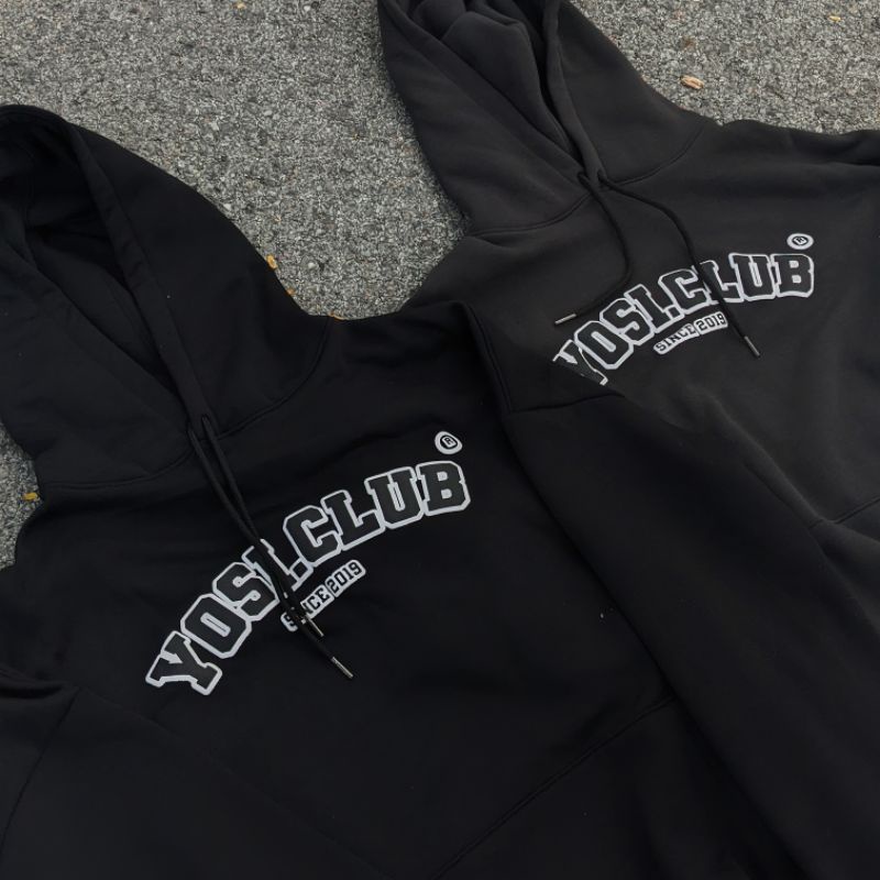 Áo Hoodie Yosi.club Oversize Basic Logo Since 2019