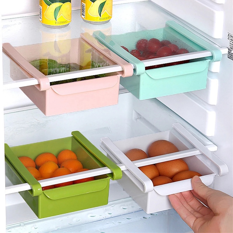 Hộp đựng đồ ăn trong tủ lạnh dạng kẹp treo sáng tạo tiện lợi