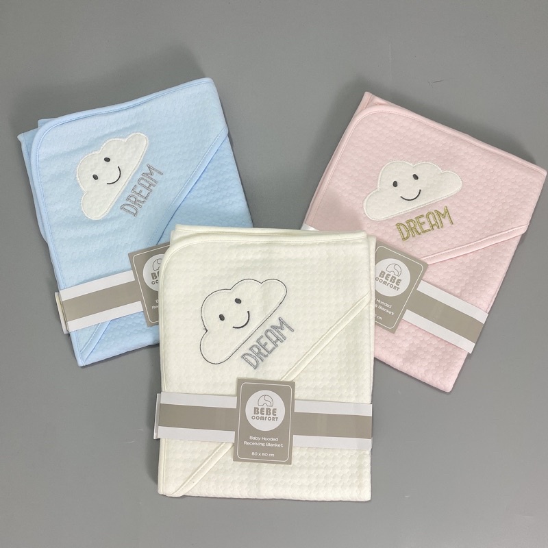 Gối Mây / Choàng Ủ, khăn choàng BEBECOMFORT- quấn bé sơ sinh Cotton Bông cao cấp