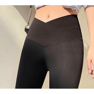 Quần legging nữ LENCY chất umi cao cấp 4 chiều