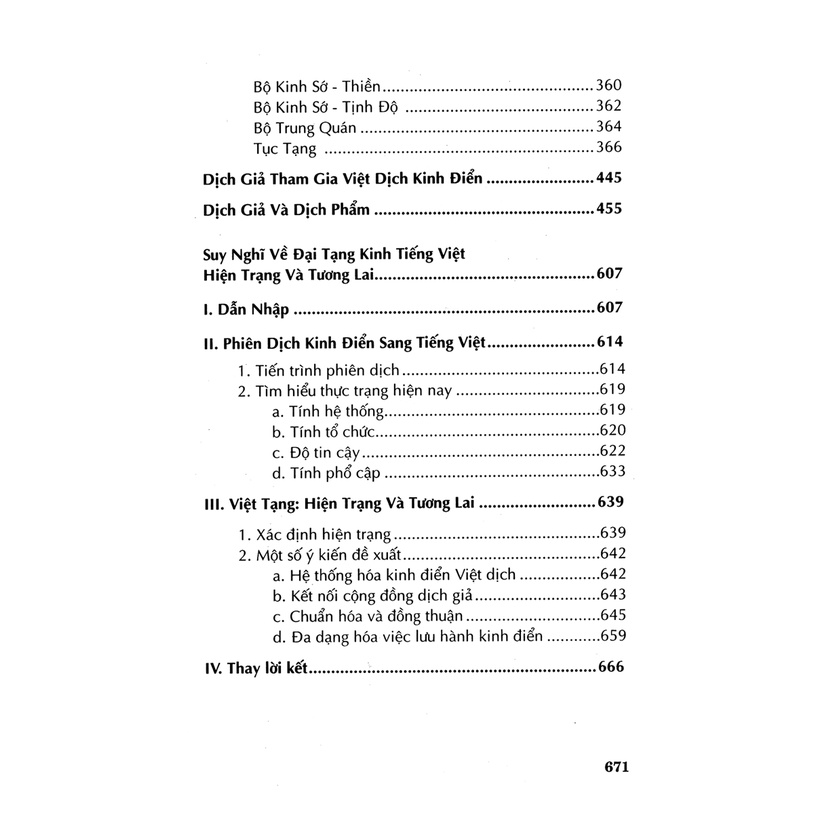 Sách - Mục Lục Đại Tạng Kinh Tiếng Việt