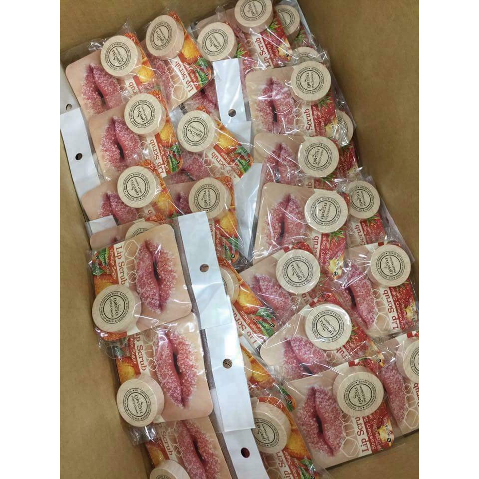 TẨY TẾ BÀO CHẾT MÔI LIP SCRUB PHUTAWAN | BigBuy360 - bigbuy360.vn