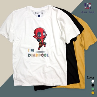 Áo thun 100% cotton form rộng i'm deadpool