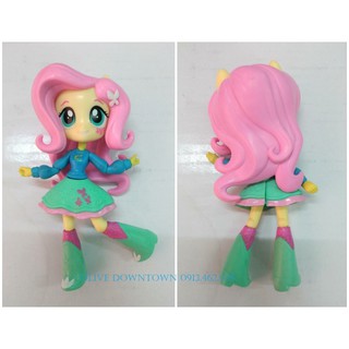 🏵 Búp bê Pony 12cm - Fluttershy tóc hồng dễ thương - My Little Pony