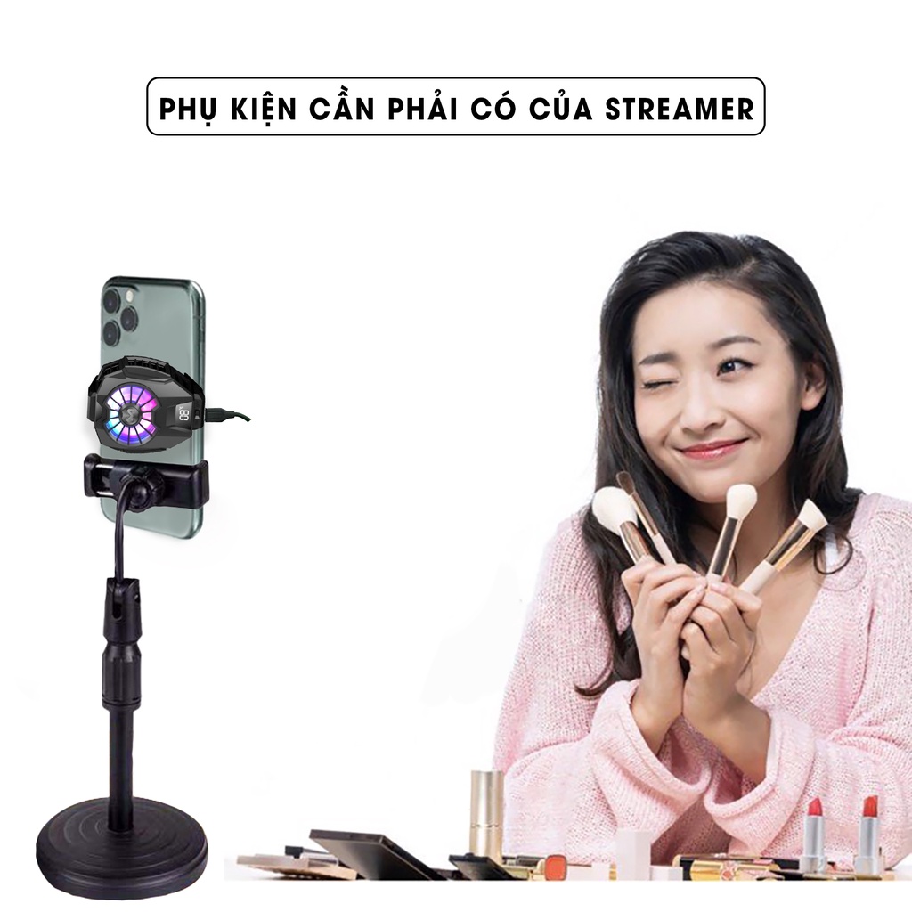 Quạt tản nhiệt điện thoại livestream MEMO DL05 CX01 CX02 CXA2 DLA2 DLA3 DL06 DL07 cho streamer không giật lag nóng máy