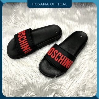 Dép Quai N Đế Cao, Chữ Đỏ Và Trắng Dép  Nam Nữ Cao Cấp HOSANA