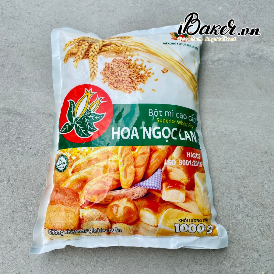[1KG] Bột mì cao cấp Hoa Ngọc Lan, bột mì đa dụng