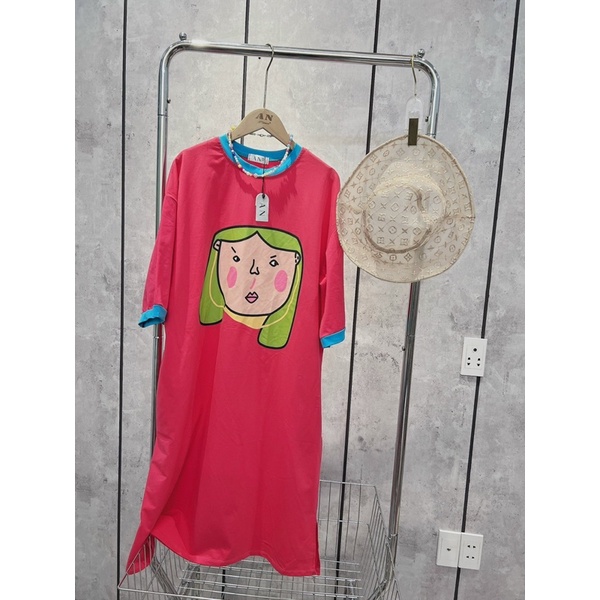 ĐẦM THUN SUÔNG CỔ TRÒN