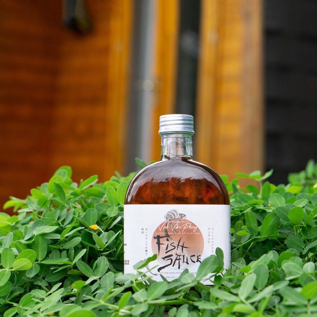 Nước Mắm Cá Cơm Nguyên Chất Vịnh Vân Phong The Moshav Farm Lên Men Tự Nhiên Hộp 2 chai 330ml