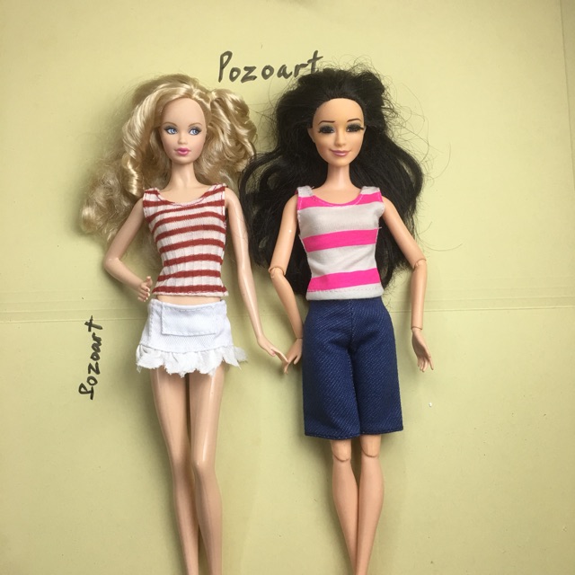Bb- Bộ quần áo cho búp bê barbie ( nhiều mẫu)