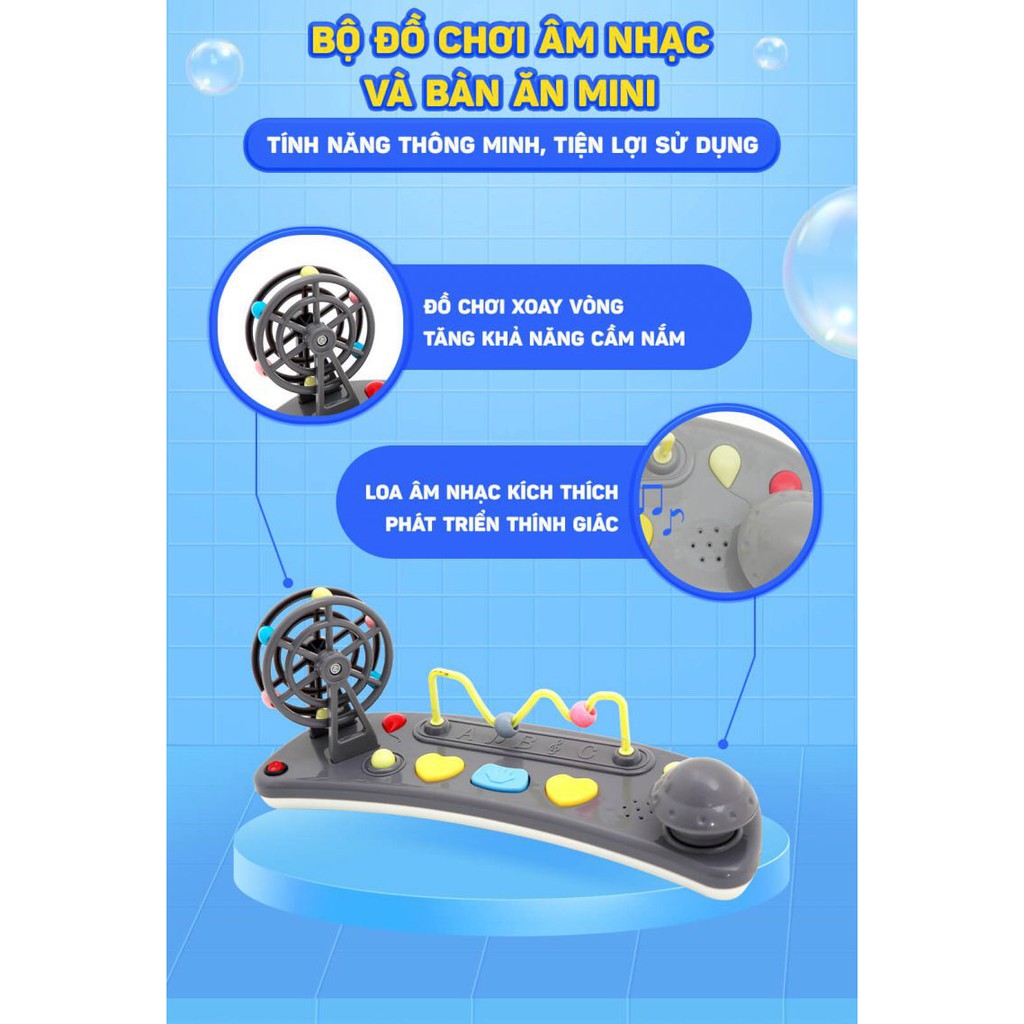 Xe tập đi cho bé gấp gọn có nhạc CHILUX Walk S chữ U màu đỏ - CAYABE