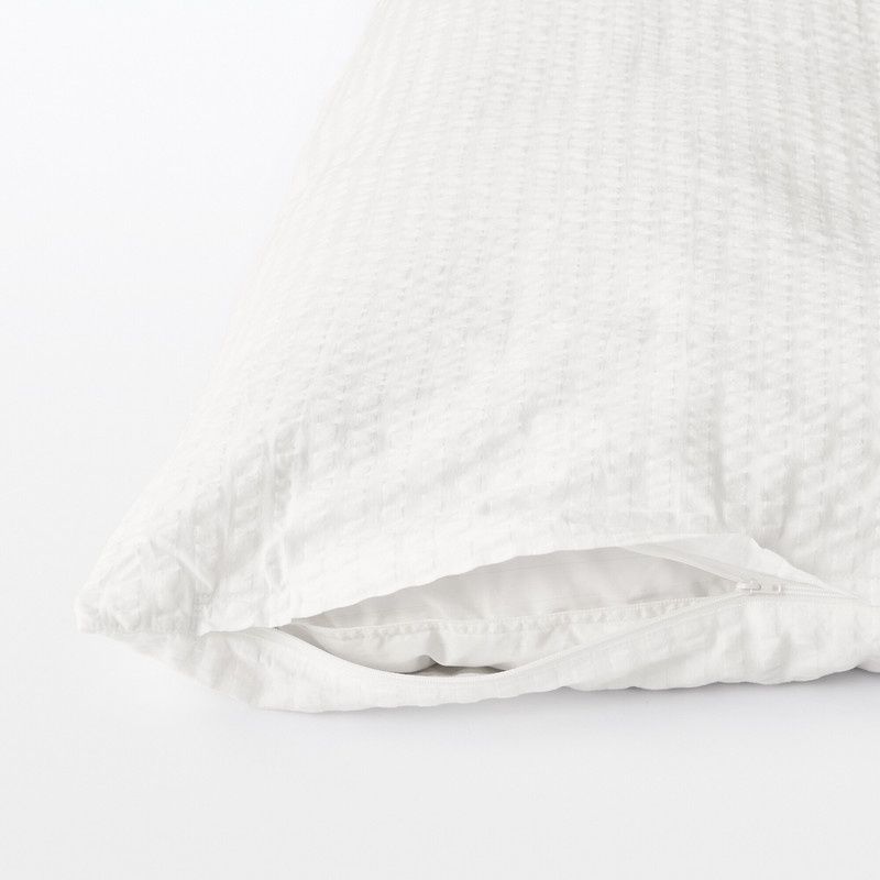 Muji Vỏ Nệm Cotton Seersucker