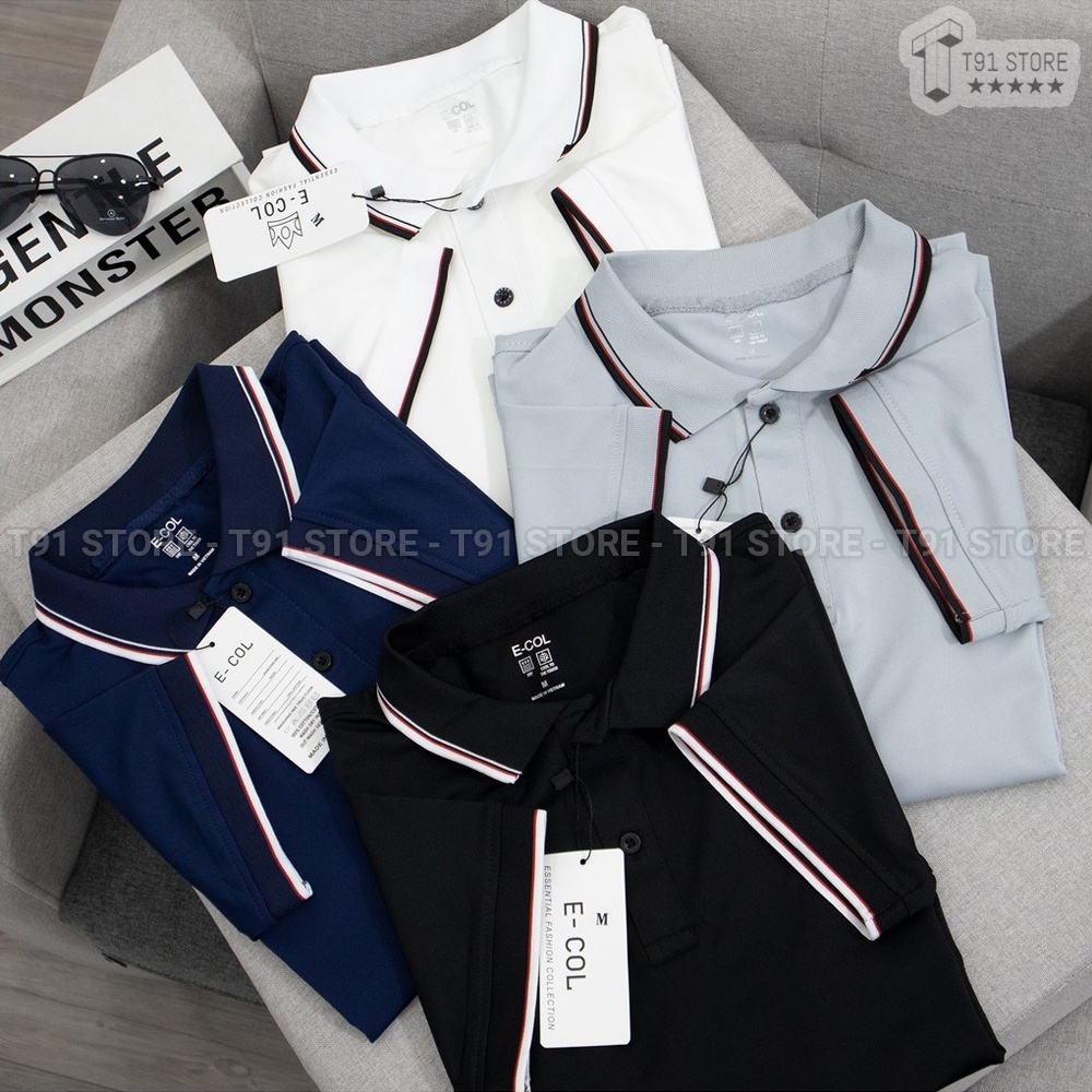 HOT SALE Áo POLO nam FREESHIP Áo thun nam vải cá sấu cotton có 4 màu, 5 size - Dễ phối đồ , phù hợp mọi đối tượng