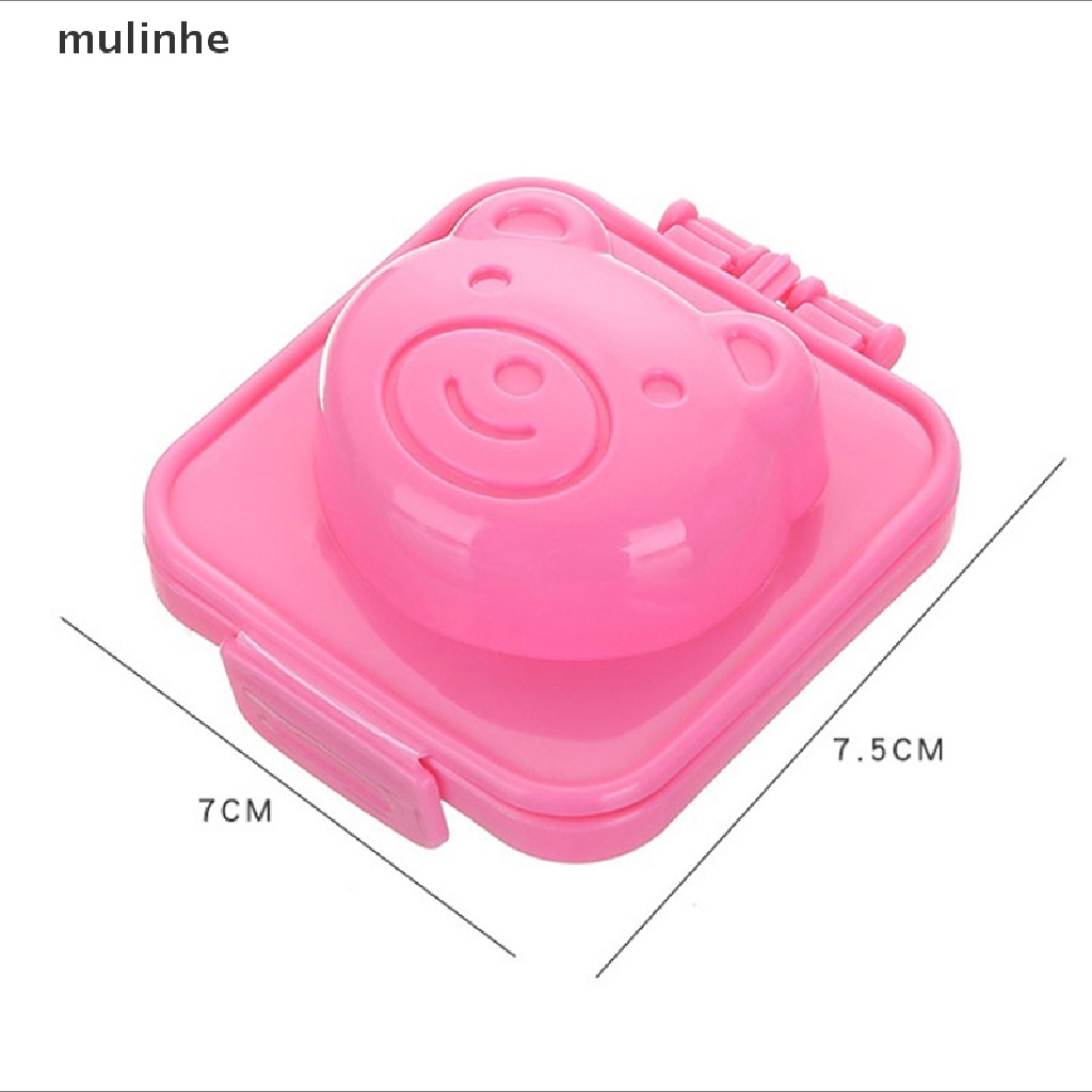 Khuôn Làm Cơm Bento Trứng Hình Động Vật 3D Dễ Thương