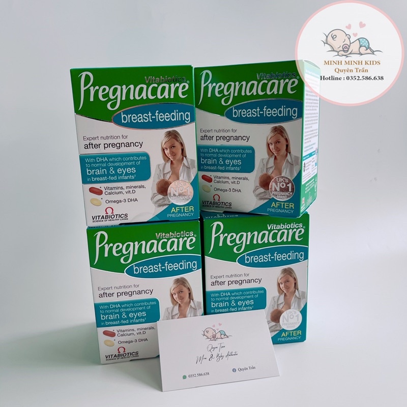 Vitamin tổng hợp cho mẹ sau sinh Pregnacare Breastfeeding UK, Bổ sung chất cho sữa Mẹ