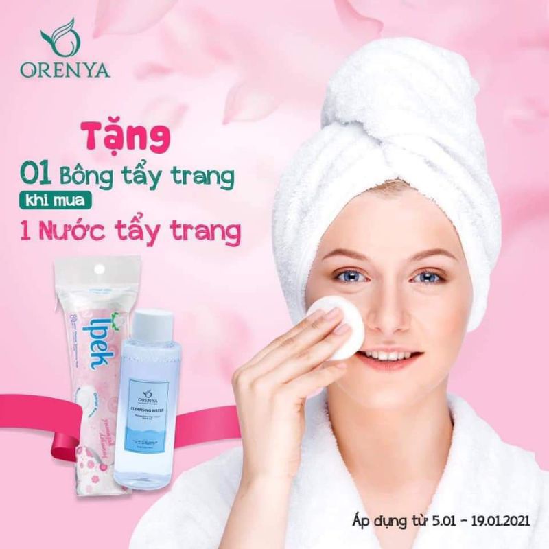 Nước Tẩy Trang ORENYA- Cleansing water ORENYA tặng kèm quà hấp dẫn