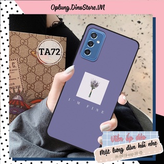 Ốp lưng điện thoại Samsung M52 5G - Ốp lưng Samsung in hình hoa Vintage nữ tính nhẹ nhàng dễ thương.
