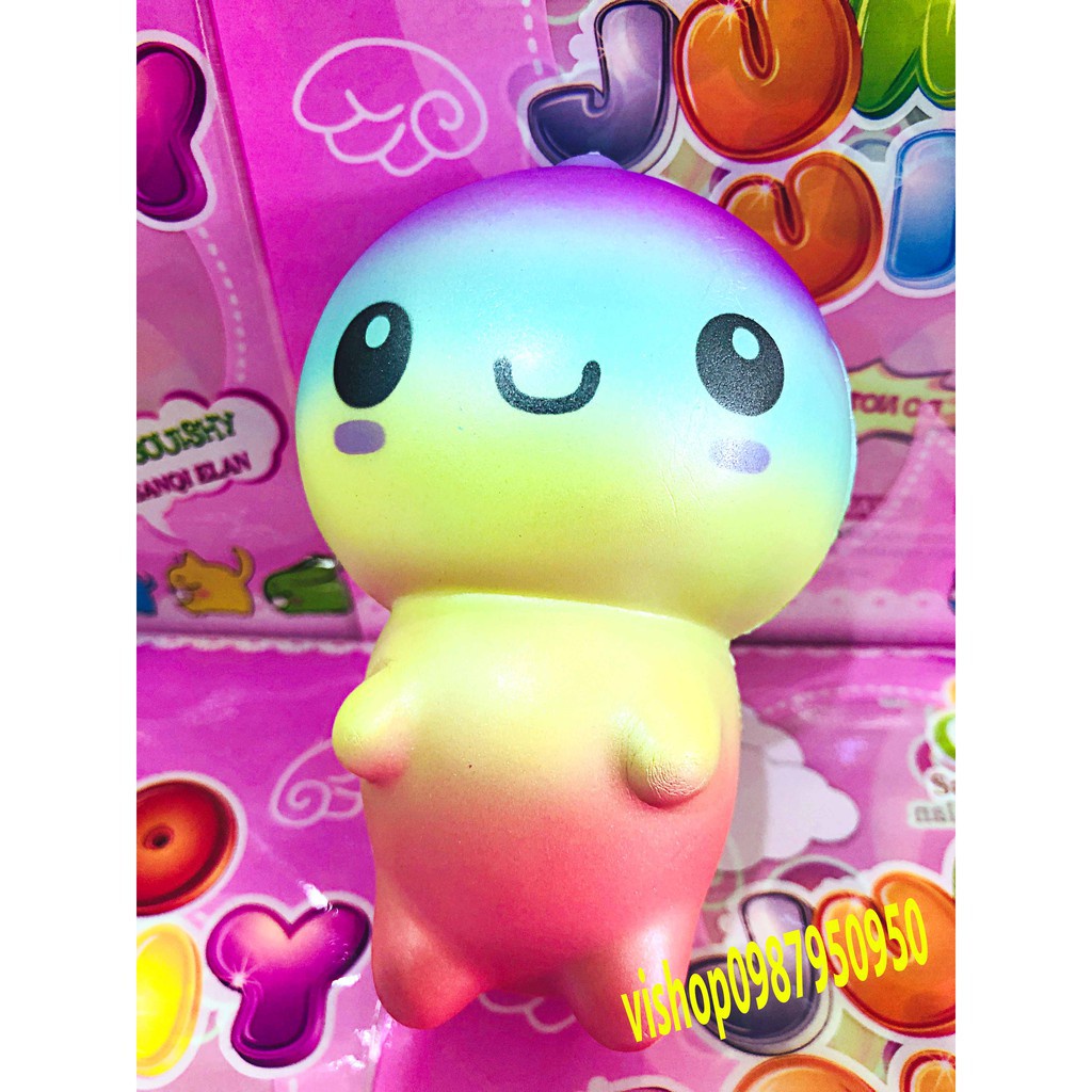 SQUISHY CẬU BÉ HỒ LÔ NHIỀU MÀU