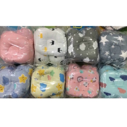 Gối chặn cho bé, Thị Nhím Store, Set gối chăn gối chống móp đầu cho bé sơ sinh
