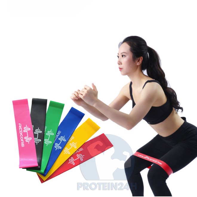 Dây miniband kháng lực tập mông đùi 6/12/20/30/40/50 lbs