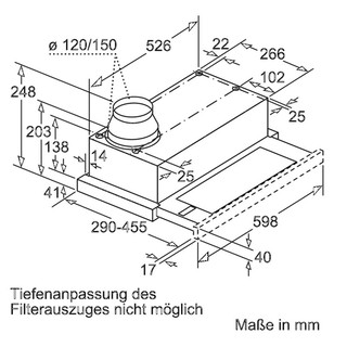 Hút mùi Bosch DFL064W53B NK