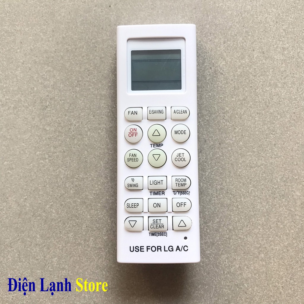 REMOTE ĐIỀU KHIỂN MÁY LẠNH LG E09SQ - ĐIỀU KHIỂN ĐIỀU HÒA LG LOẠI TỐT + Tặng Cặp Pin TOSHIBA