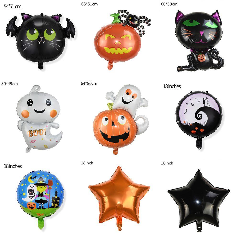 LAYOR1 Set 5 Bong Bóng Cao Su 40 Inch Trang Trí Halloween