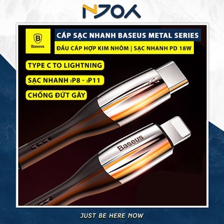Dây Cáp Sạc Nhanh Type C Baseus Horizontal 18w Có Đèn Led Báo Pin 11 Pro Max 12 Pro Max