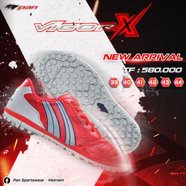 Giày Pan Vigor X Easy TF - IC - giày đá banh sân cỏ nhân tạo,ôm chân, hợp chân bè  - hàng phân phối chính hãng