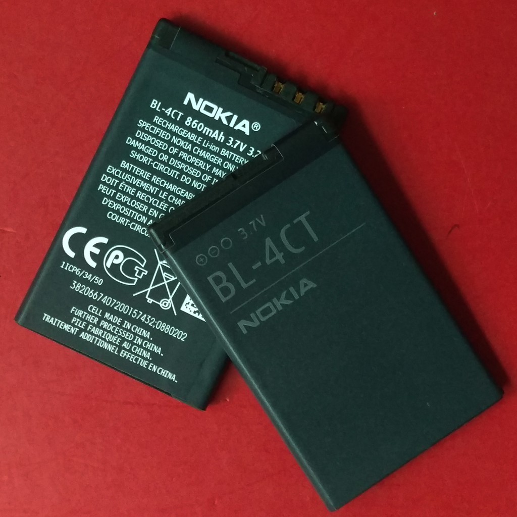 Pin NOKIA BL-4CT X3/6600/5310/7230 dung lượng chuẩn (Loại A)(BM-00371)