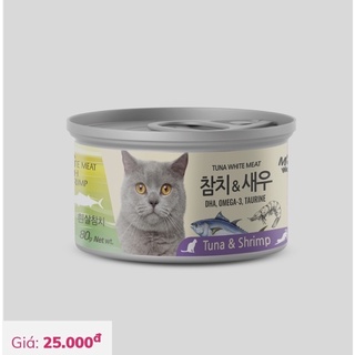 Pate mèo Meowow 80gr Hàn quốc - vị ngẫu thumbnail