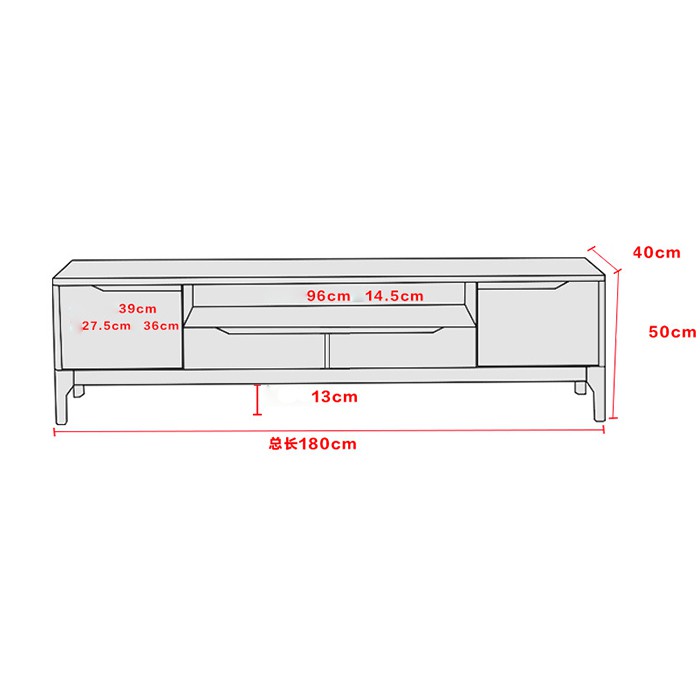 Kệ tivi phòng khách gỗ tự nhiên, Kệ tivi 4 ngăn tủ tiện dụng