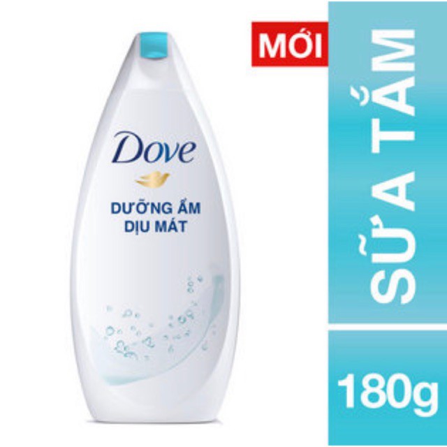 Sữa tắm dưỡng thể Dove Nutrium Moisture dưỡng ẩm dịu mát 180g