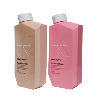 Dầu Gội Xả Kevin Murphy Plumping Rinse.wash ít tóc Mỏng Rụng 250ml